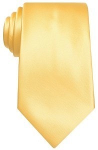 Yellow tie 