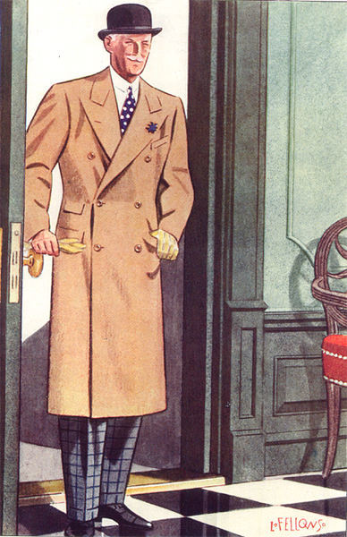 How a man's coat should fit 