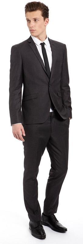 How to choose shoes for a suit, black suit 