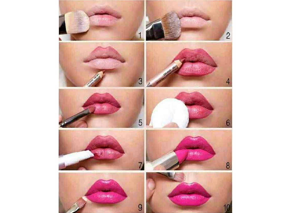 How to apply lipstick correctly 