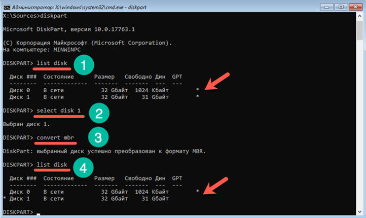 Преобразование диска GPT В MBR. Преобразование диска в GPT. MBR GPT. GPT В MBR при установке Windows 10.