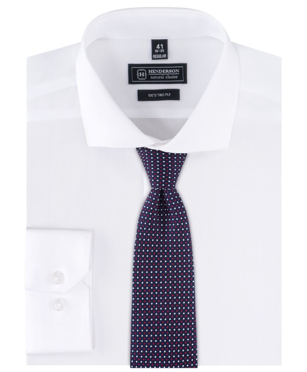 Solid white shirt from the HENDERSON company 