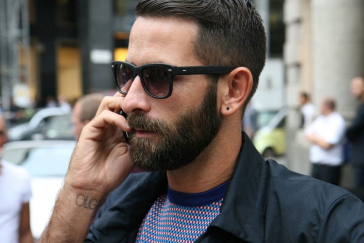 Man with a stylish beard 