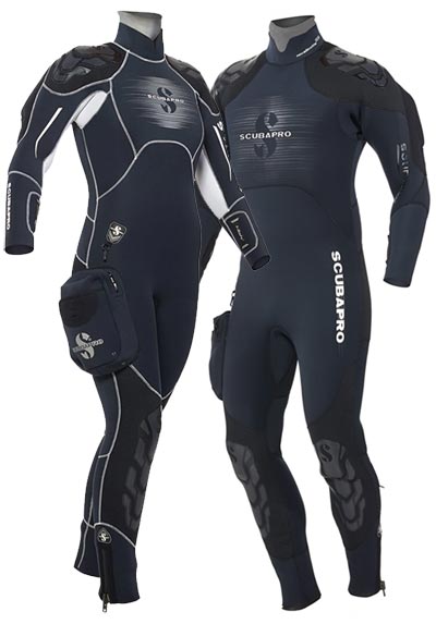 Semi-dry wetsuits 