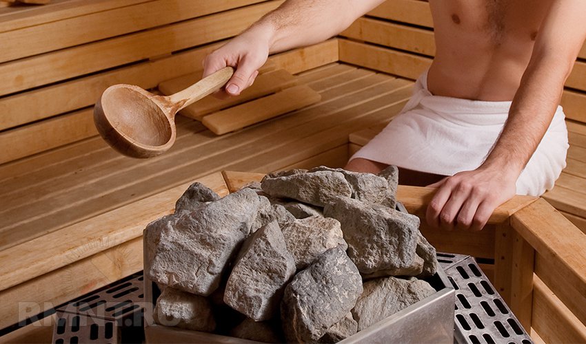 choosing stones for the sauna 