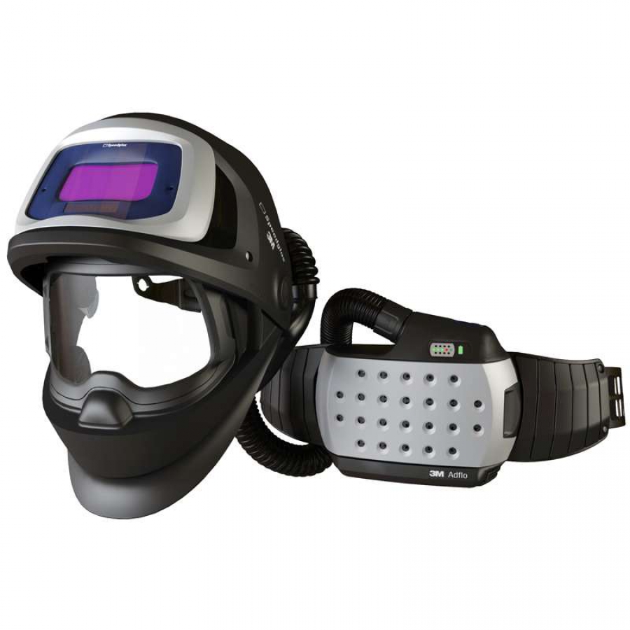 Masks equipped with forced ventilation 