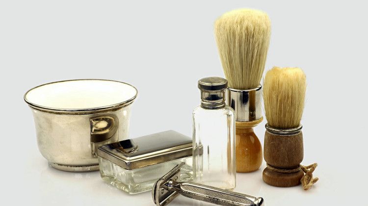 The shaving brush has been successfully used by men for over two hundred years 
