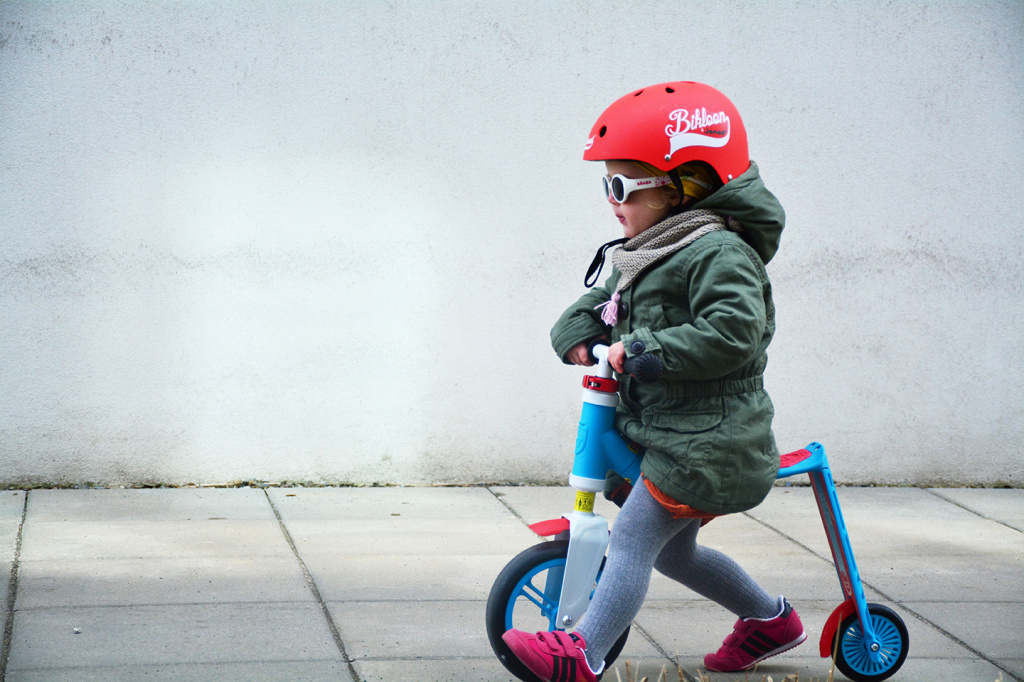 Running bike scooter 