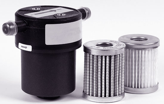 fuel filter for gas cleaning 