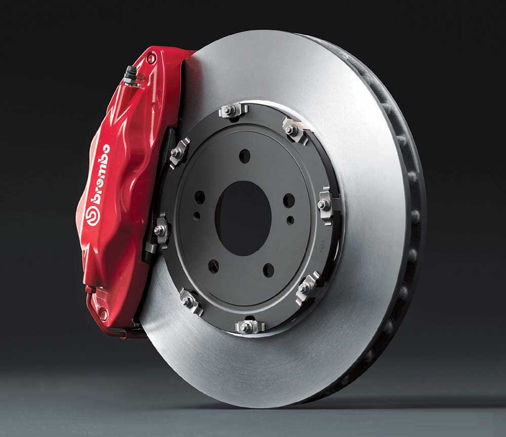 Standard high performance brake discs 
