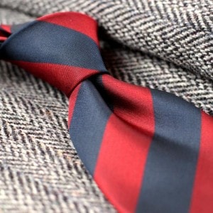Repp stripe or striped ties 