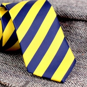 Bold striped ties 