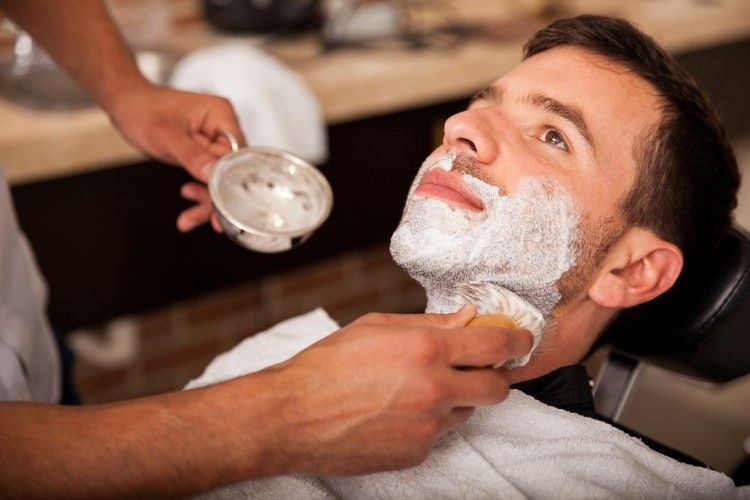 Barbershops prefer shaving soap to all other shaving products 
