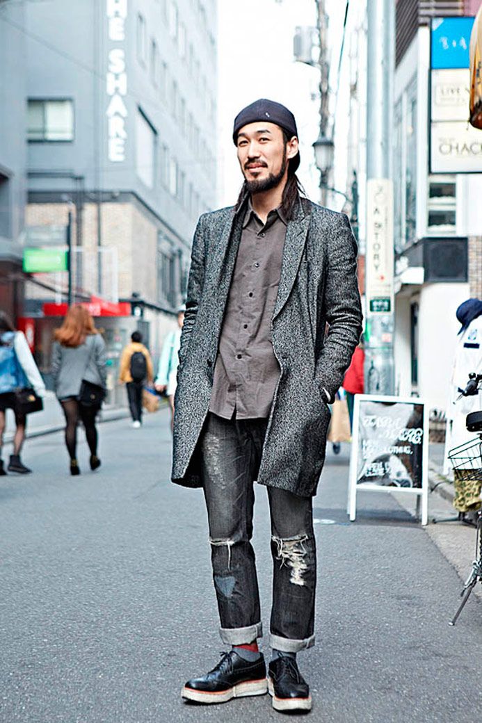 Men's fashion in Tokyo 