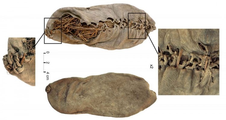 Ancient moccasin found in 2008 in a cave in Armenia 