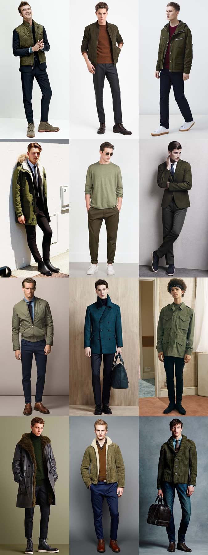 Green and marsh colors are the best choice for the fall-winter 2021-2022 season 