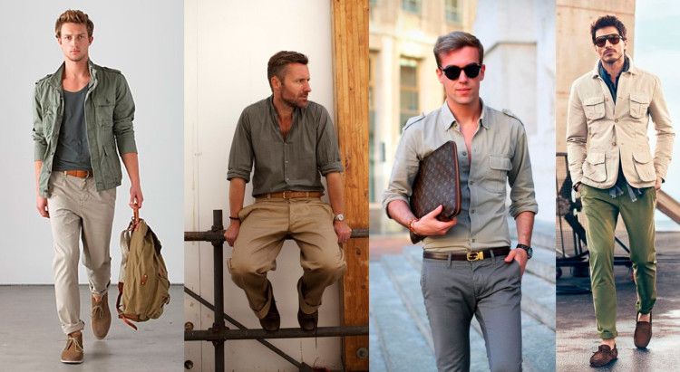 Safari style in men's fashion spring-summer 2021 
