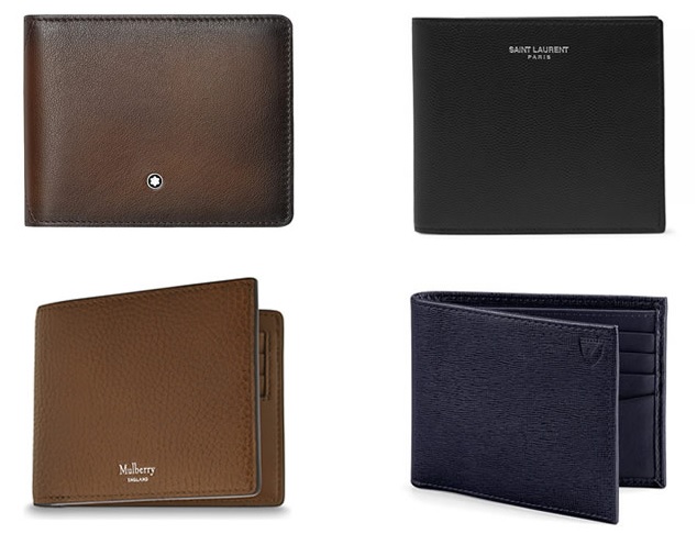 Leather wallet from SAINT LAURENT - a durable accessory for men 