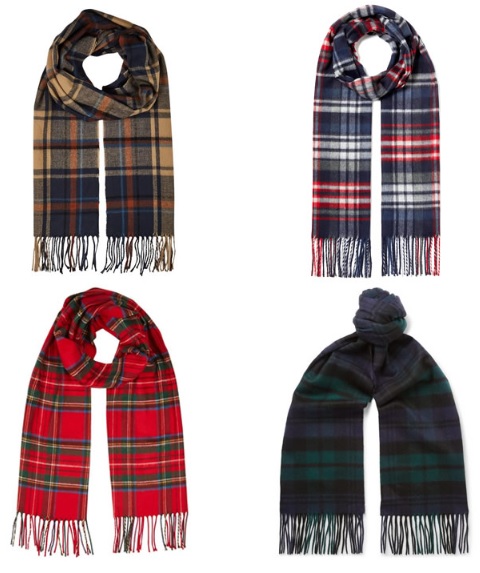 Woven from natural fiber in a traditional checkered style with tassels - great choice for colder months 