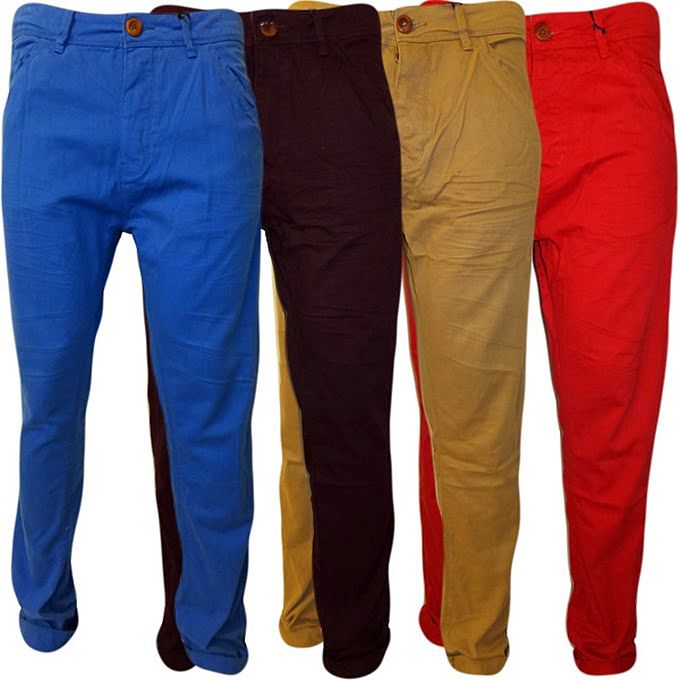 Men's chinos - variety of colors available 