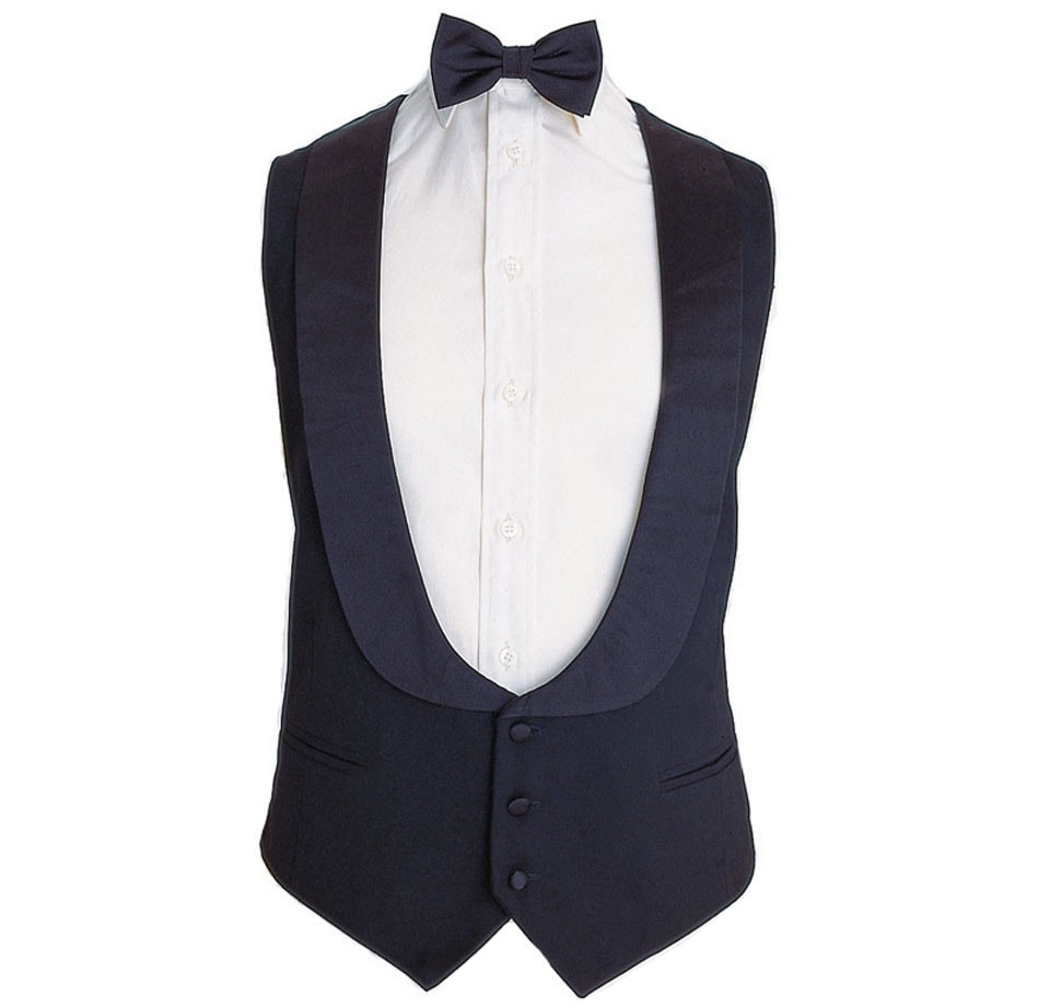 Men's Formal Vest-for-Black-Tie Dress Code 
