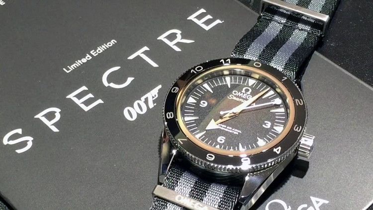 SEAMASTER 300 OMEGA MASTER CO-AXIAL 41 MM 'SPECTRE' LIMITED EDITION will delight fans of legendary agent James Bond 