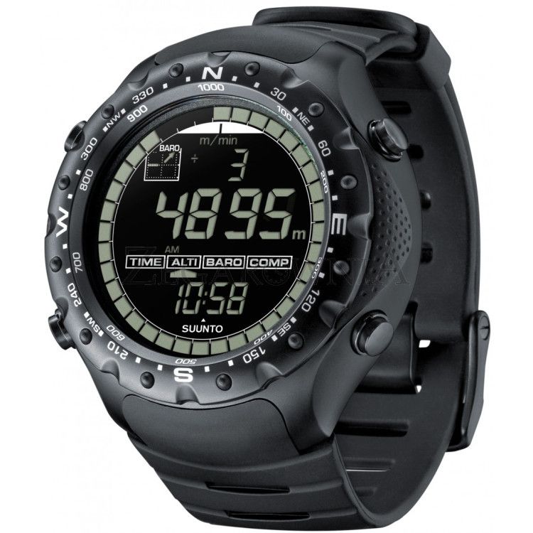 Suunto X-Lander Military Watch with built-in altimeter, timer, barometer will help you come out victorious even from the most extreme situation 