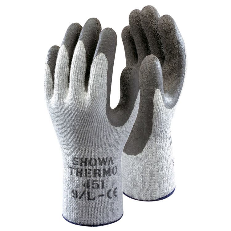 Thermal gloves for racing sailing boats (lighter styles are also produced) 