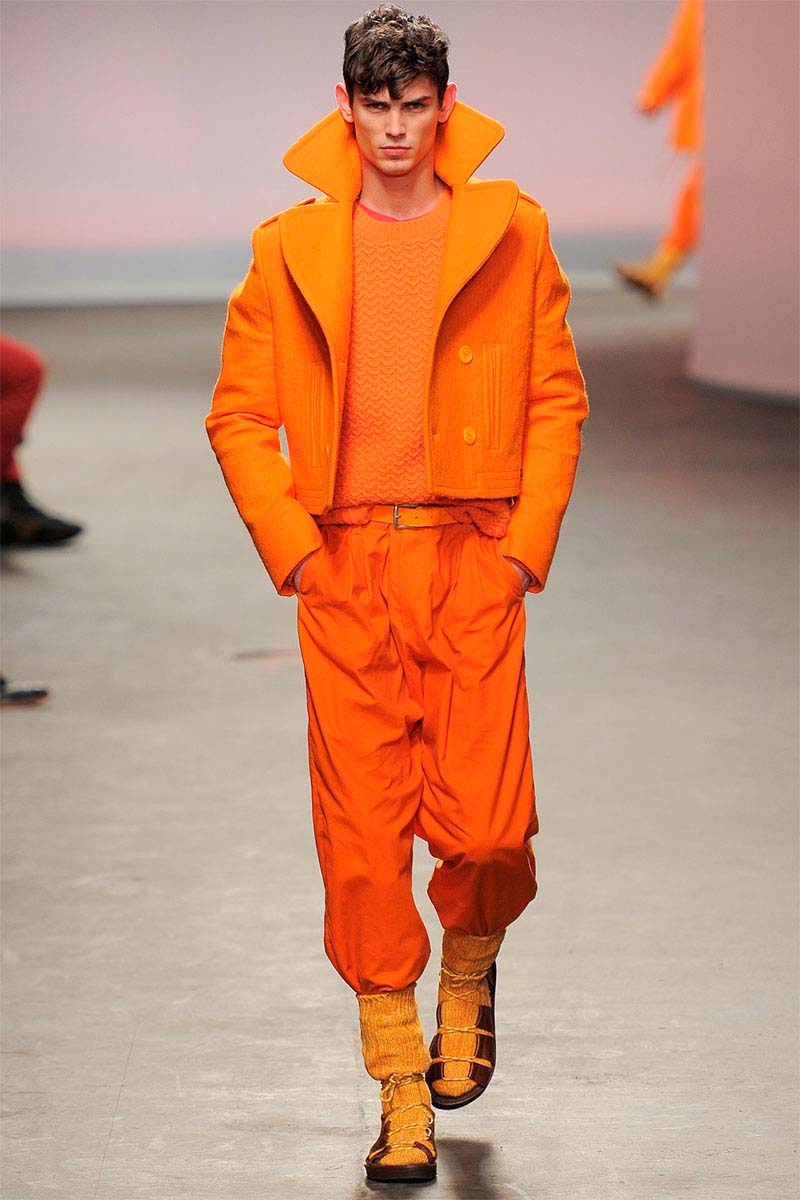 The use of all-out bright orange kits in the wardrobe may indicate a lack of seriousness. 