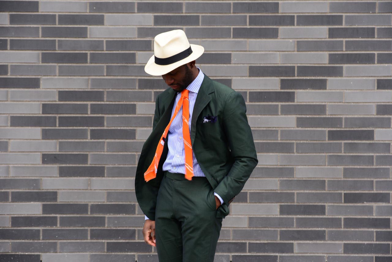 When combining green and orange, bet on accents 