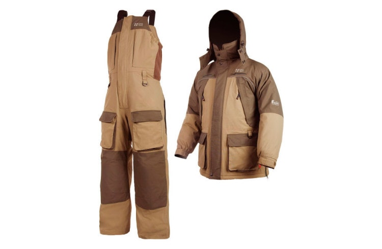 An original gift for a man for Christmas and New Year - a special fishing suit 
