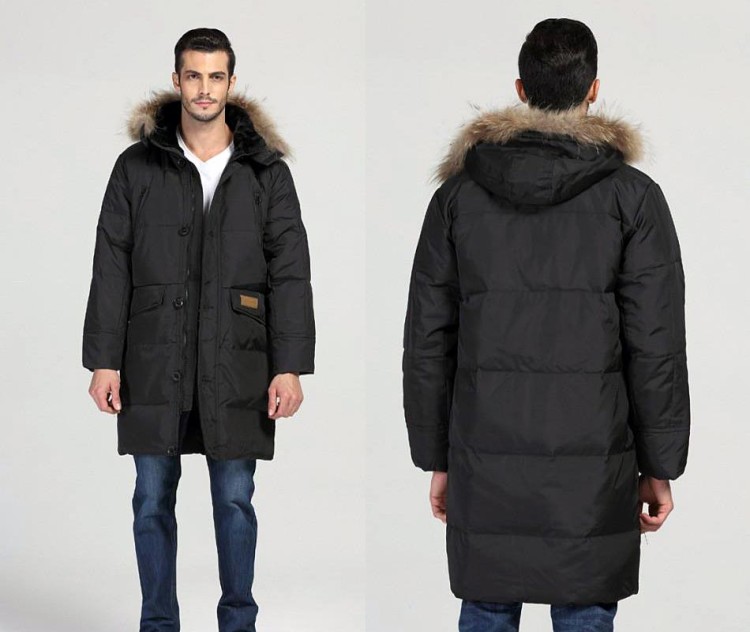 Men's insulated parka - it will easily warm you in winter, there are styles suitable for the office 