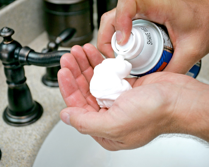 Shaving foam is a product for constant use, so it should be pleasant to use and smell 