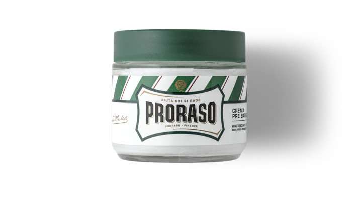 Green line pre-shave cream - one of Proraso's hits 