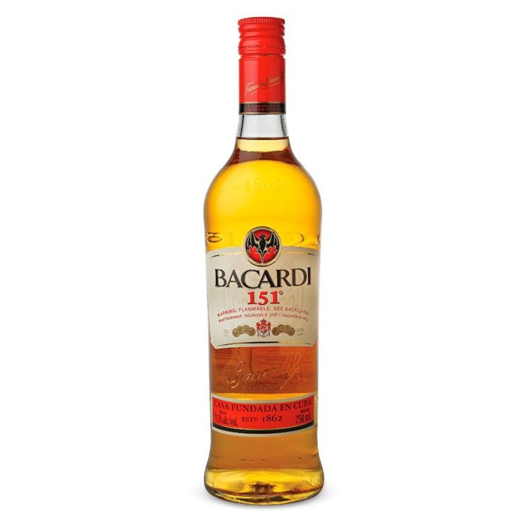 Reference rum Bacardi 151 