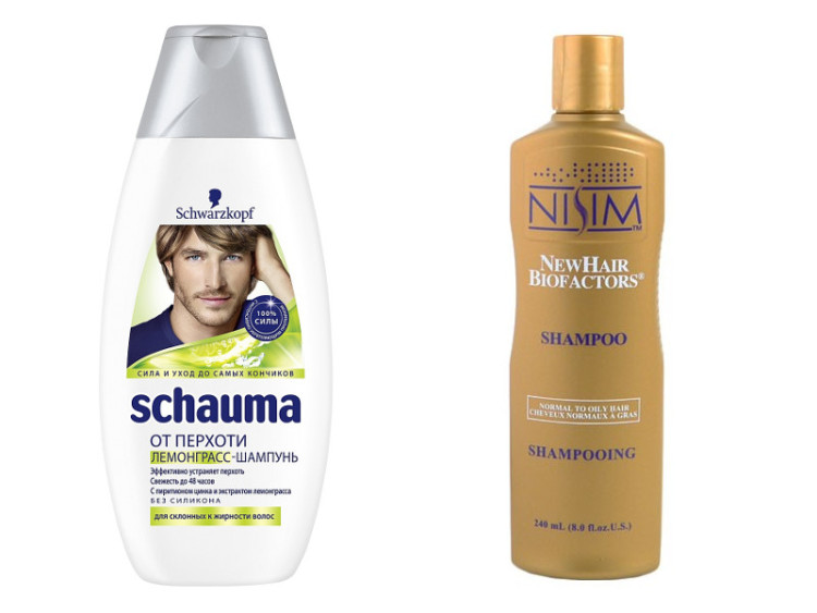 Shampoos for oily hair 