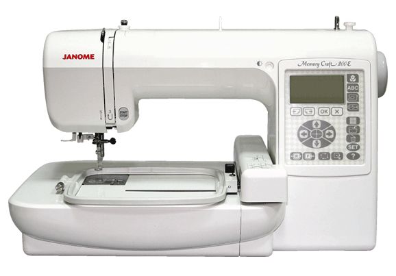 Janome embroidery machines 