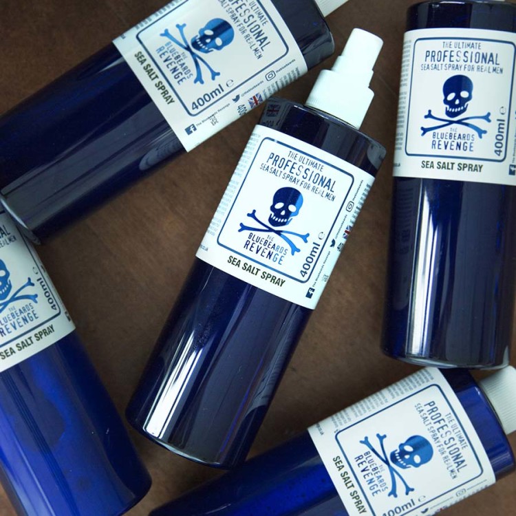 The Bluebeards Revenge launches sea salt styling sprays 