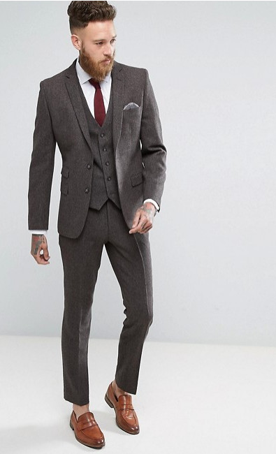 Moss London tweed suit 