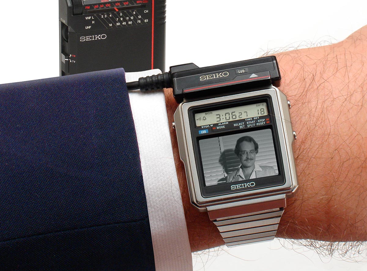 Smart watch with TV from Seiko 