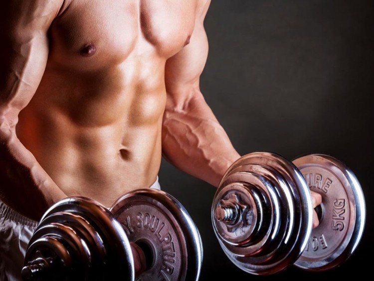 Exercises with dumbbells should preferably be accompanied by aerobic activity. 