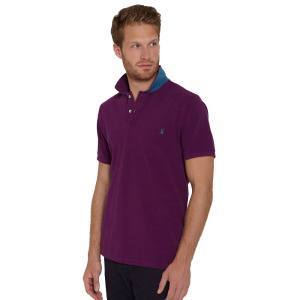 Purple polo shirt 