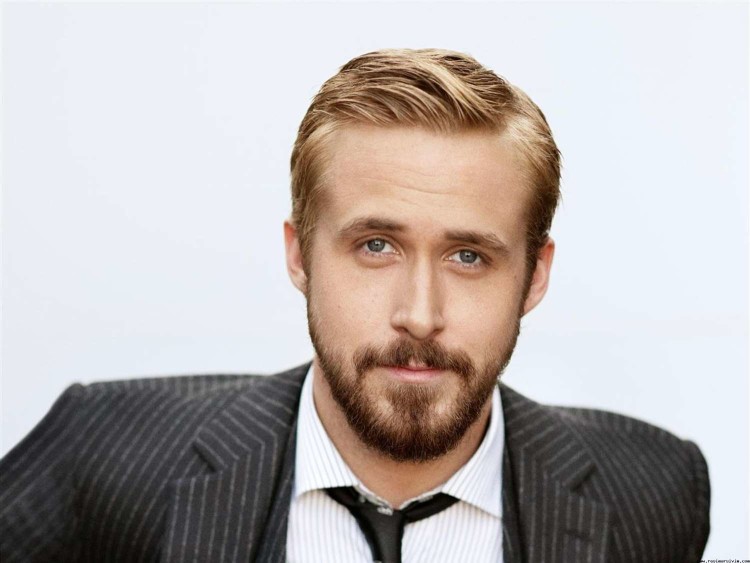 The goatee gave Ryan Gosling's face nobility and charisma 